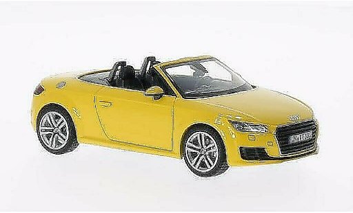 Audi TT roadster 1/43 Kyosho (8S) jaune 2014 miniature