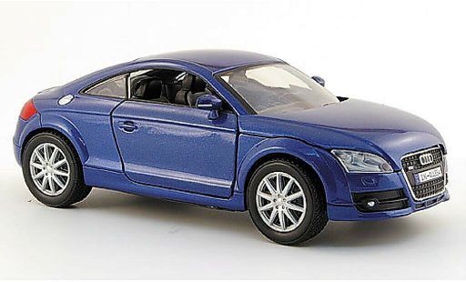 Audi TT coupe 1/24 Motormax bleu 2006 miniature