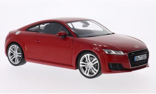 Audi TT coupe 1/18 Minichamps rouge 2014 miniature