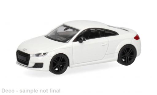 Audi TT 1/87 Herpa Coupe blanche 1:87 miniature