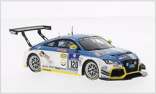 Audi TT rs 1/43 Spark No.120 LMS Engineering 24h Nurburgring 2014 /Tiger miniature