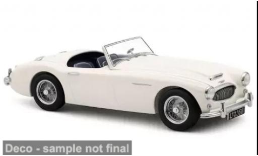 Austin Healey 3000 1/18 Norev MK.II blanche 1961 1:18 miniature