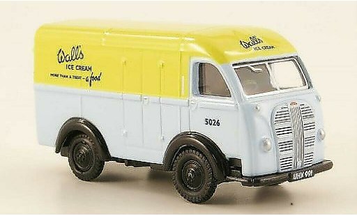 Austin K8 utilitaire 1/76 Oxford Threeway Van Walls Ice Cream miniature