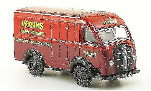 Austin K8 utilitaire 1/76 Oxford Threeway Van Wynns Heavy Haulage miniature
