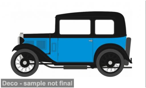 Austin Seven 1/76 Oxford RN Saloon bleue 1:76 miniature