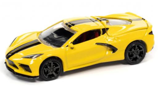 Miniature Chevrolet Corvette 1/64 Auto World (C8) Stingray jaune 2020 Chevrolet Corvette 1/64 Auto World (C8) Stingray jaune 2020 miniature