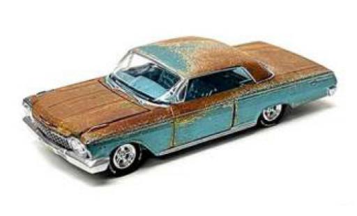 Miniature Chevrolet Impala 1/64 Auto World metallise turquoise/marron 1972 Chevrolet Impala 1/64 Auto World metallise turquoise/marron 1972 miniature