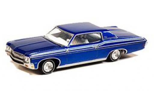 Miniature Chevrolet Impala 1/64 Auto World Sport Coupe metallise bleu 1970 Chevrolet Impala 1/64 Auto World Sport Coupe metallise bleu 1970 miniature