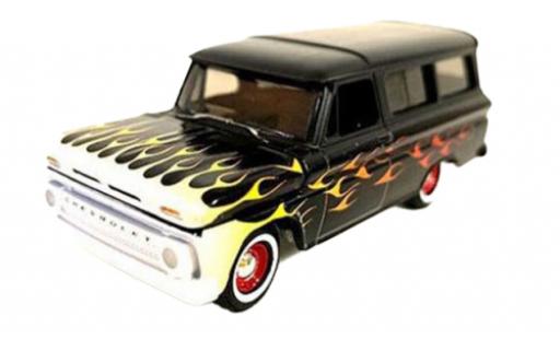 Miniature Chevrolet Suburban 1/64 Auto World noire/Décorer 1965 Chevrolet Suburban 1/64 Auto World noire/Décorer 1965 miniature