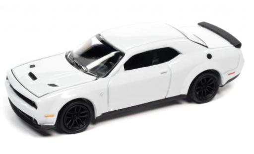 Miniature Dodge Challenger 1/64 Auto World Hellcat blanche 2018 Dodge Challenger 1/64 Auto World Hellcat blanche 2018 miniature