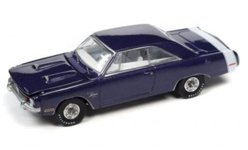 Miniature Dodge Dart 1/64 Auto World Swinger 340 Special metallise violette 1971 Dodge Dart 1/64 Auto World Swinger 340 Special metallise violette 1971 miniature