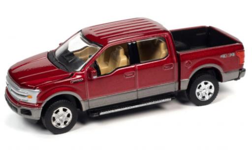 Miniature Ford F-1 1/64 Auto World 50 Lariat metallise rouge foncé 2019 Ford F-1 1/64 Auto World 50 Lariat metallise rouge foncé 2019 miniature