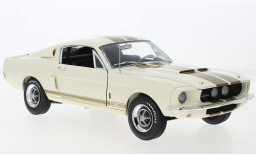 Miniature Shelby GT 1/18 Auto World Ford Mustang -350 beige/Dekor 1967 Shelby GT 1/18 Auto World Ford Mustang -350 beige/Dekor 1967 miniature