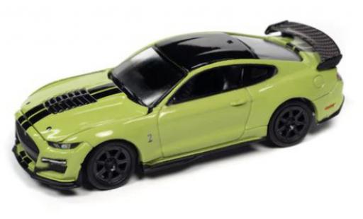 Miniature Shelby GT 500 1/64 Auto World Ford Mustang Track Pack la chaux/noire 2020 Shelby GT 500 1/64 Auto World Ford Mustang Track Pack la chaux/noire 2020 miniature
