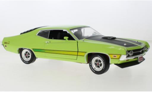 Miniature Ford Torino 1/18 Auto World Cobra verte/noire 1971 Ford Torino 1/18 Auto World Cobra verte/noire 1971 miniature