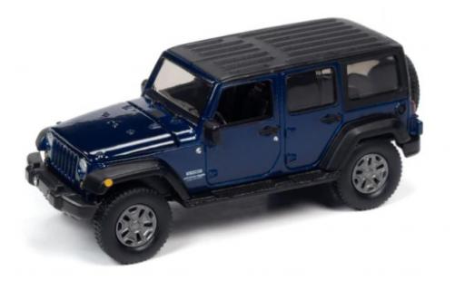 Miniature Jeep Wrangler 1/64 Auto World JK Unlimited Sport bleu foncé 2018 Jeep Wrangler 1/64 Auto World JK Unlimited Sport bleu foncé 2018 miniature