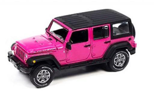 Miniature Jeep Wrangler 1/64 Auto World Unlimited 4x4 Rubicon rose 2018 Jeep Wrangler 1/64 Auto World Unlimited 4x4 Rubicon rose 2018 miniature