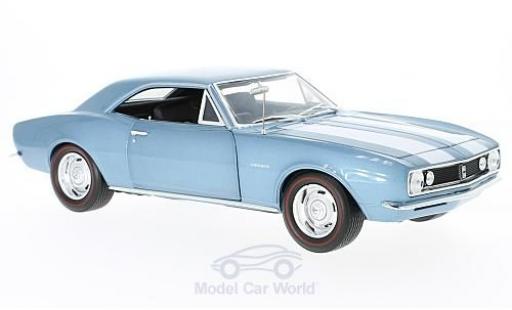 Miniature Chevrolet Camaro 1/18 Auto World Z28 metallise bleue 1967 50th Anniversary ohne Vitrine Chevrolet Camaro 1/18 Auto World Z28 metallise bleue 1967 50th Anniversary ohne Vitrine miniature