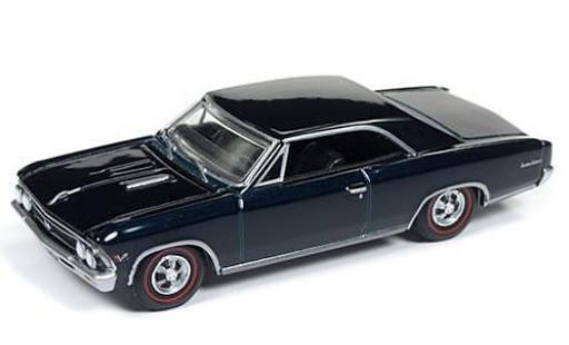Miniature Chevrolet Chevelle 1/64 Auto World SS 396 bleue 1966 sans Vitrine Chevrolet Chevelle 1/64 Auto World SS 396 bleue 1966 sans Vitrine miniature