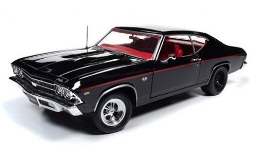 Miniature Chevrolet Chevelle 1/18 Auto World SS396 noire 1969 Chevrolet Chevelle 1/18 Auto World SS396 noire 1969 miniature