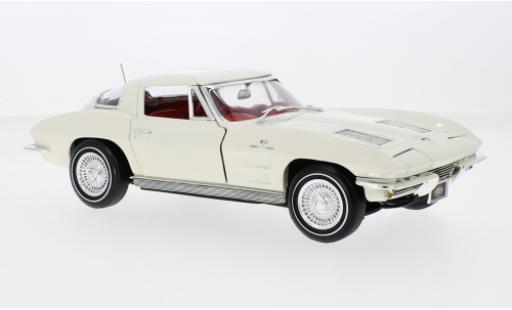 Chevrolet Corvette 1/18 Auto World (C2) Z06 blanche 1963 1:18 miniature