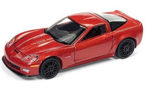 Miniature Chevrolet Corvette 1/64 Auto World metallise orange 2011 sans Vitrine Chevrolet Corvette 1/64 Auto World metallise orange 2011 sans Vitrine miniature