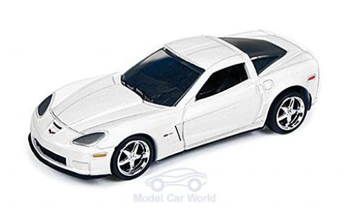 Miniature Chevrolet Corvette C6 1/64 Auto World Z06 (C6) blanche 2012 Chevrolet Corvette C6 1/64 Auto World Z06 (C6) blanche 2012 miniature