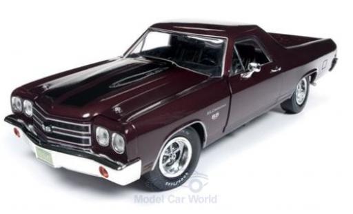 Miniature Chevrolet El Camino 1/18 Auto World rouge 1970 Chevrolet El Camino 1/18 Auto World rouge 1970 miniature