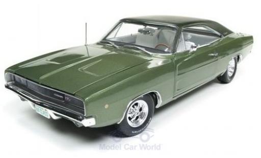 Miniature Dodge Charger 1/18 Auto World R/T metallise verte 1968 Dodge Charger 1/18 Auto World R/T metallise verte 1968 miniature