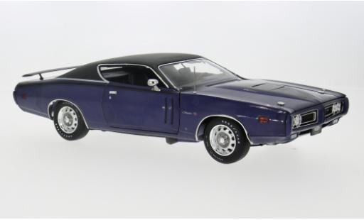 Miniature Dodge Charger 1/18 Auto World R/T metallise violette 1971 1:18 Dodge Charger 1/18 Auto World R/T metallise violette 1971 1:18 miniature