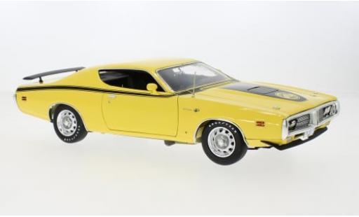 Dodge Charger 1/18 Auto World Super Bee jaune 1971 1:18 miniature