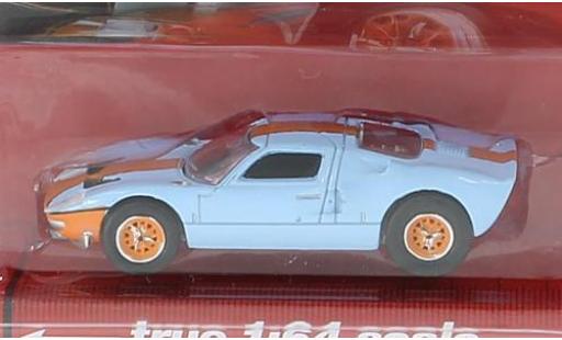 Miniature Ford GT40 1/64 Auto World bleue/orange 1965 Ford GT40 1/64 Auto World bleue/orange 1965 miniature