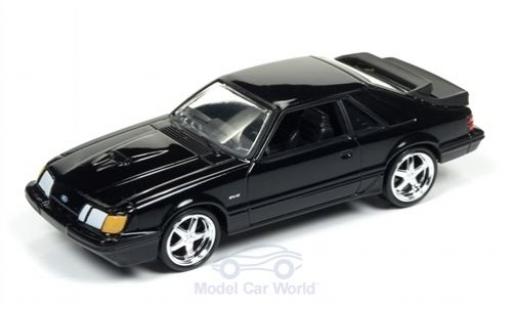 Miniature Ford Mustang 1/64 Auto World SVO noire 1985 Ford Mustang 1/64 Auto World SVO noire 1985 miniature