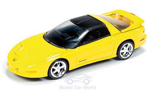 Miniature Pontiac Firebird 1/64 Auto World T/A jaune/matt-noire 1993 Pontiac Firebird 1/64 Auto World T/A jaune/matt-noire 1993 miniature