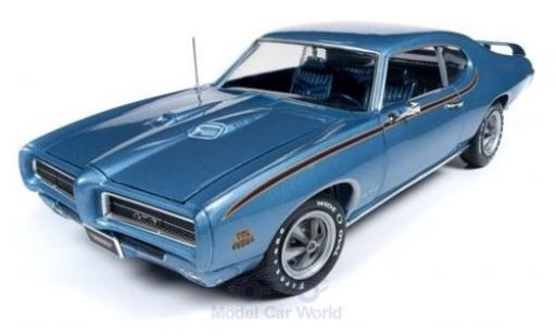 Miniature Pontiac GTO 1/18 Auto World Judge metallise bleue 1969 Pontiac GTO 1/18 Auto World Judge metallise bleue 1969 miniature