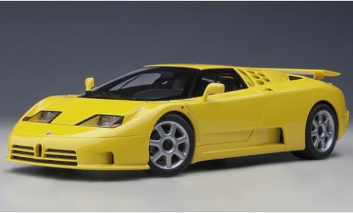 Miniature Bugatti EB110 1/18 AUTOart EB 110 SS jaune 1992 Bugatti EB110 1/18 AUTOart EB 110 SS jaune 1992 miniature