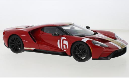 Miniature Ford GT 1/18 AUTOart Heritage Edition rouge/gold Alan Mann 2022 Ford GT 1/18 AUTOart Heritage Edition rouge/gold Alan Mann 2022 miniature