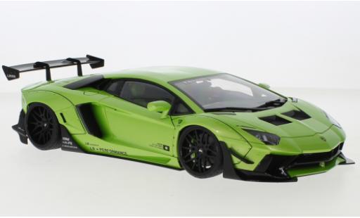 Miniature Lamborghini Aventador 1/18 AUTOart LB-Works limited Edition metallise la chaux Lamborghini Aventador 1/18 AUTOart LB-Works limited Edition metallise la chaux miniature