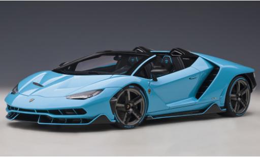 Lamborghini Centenario 1/18 AUTOart Roadster metallise bleu clair 2016 miniature