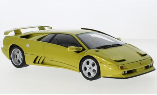 Miniature Lamborghini Diablo 1/18 AUTOart SE30 metallise jaune 1993 Lamborghini Diablo 1/18 AUTOart SE30 metallise jaune 1993 miniature