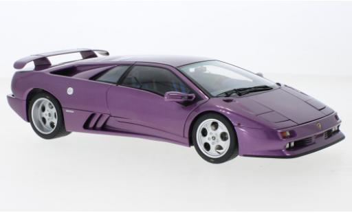 Miniature Lamborghini Diablo 1/18 AUTOart SE30 metallise violetteee 1993 Lamborghini Diablo 1/18 AUTOart SE30 metallise violetteee 1993 miniature