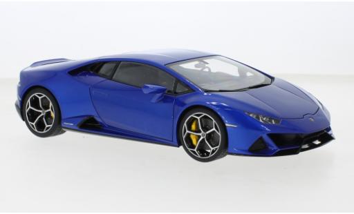 Miniature Lamborghini Huracan 1/18 AUTOart EVO metallise bleue 2019 Lamborghini Huracan 1/18 AUTOart EVO metallise bleue 2019 miniature