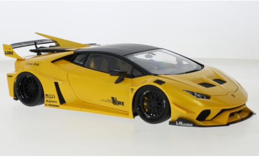 Miniature Lamborghini Huracan 1/18 AUTOart GT Liberty Walk LB Silhouette Works metallise jaune 2019 Lamborghini Huracan 1/18 AUTOart GT Liberty Walk LB Silhouette Works metallise jaune 2019 miniature