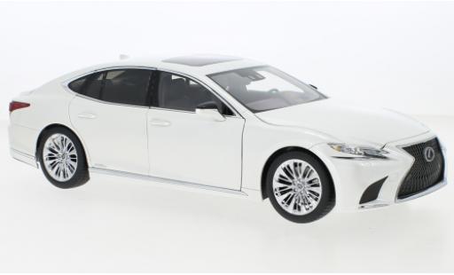 Miniature Lexus LS 1/18 AUTOart 500h metallise blanche 2018 Lexus LS 1/18 AUTOart 500h metallise blanche 2018 miniature