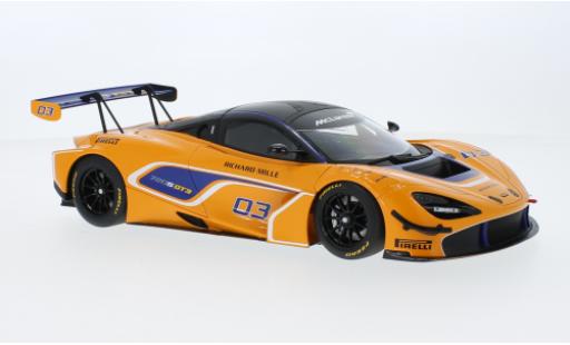 Miniature McLaren 720 1/18 AUTOart S GT3 orange 2019 McLaren 720 1/18 AUTOart S GT3 orange 2019 miniature