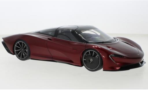 Miniature McLaren Speedtail 1/18 AUTOart SpeedTail metallise rouge foncé/noire 2020 McLaren Speedtail 1/18 AUTOart SpeedTail metallise rouge foncé/noire 2020 miniature