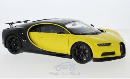 Miniature Bugatti Chiron 1/18 AUTOart jaune/noire 2017 Bugatti Chiron 1/18 AUTOart jaune/noire 2017 miniature