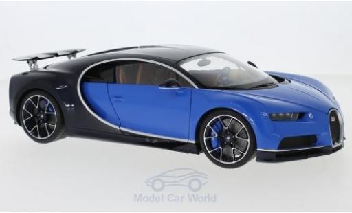 Miniature Bugatti Chiron 1/18 AUTOart bleue/bleue 2017 Bugatti Chiron 1/18 AUTOart bleue/bleue 2017 miniature