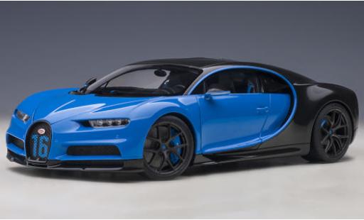 Miniature Bugatti Chiron 1/18 AUTOart Sport bleue/carbon 2019 Bugatti Chiron 1/18 AUTOart Sport bleue/carbon 2019 miniature