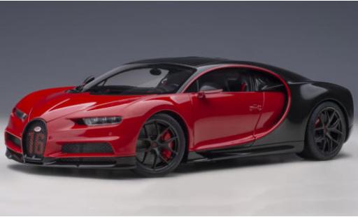 Miniature Bugatti Chiron 1/18 AUTOart Sport rouge/carbon 2019 No.16 Bugatti Chiron 1/18 AUTOart Sport rouge/carbon 2019 No.16 miniature